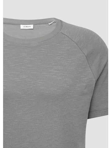 s.Oliver T-Shirt kurzarm in Grau