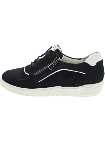 WALDLÄUFER H-Ella sportlicher Schnürer Blau