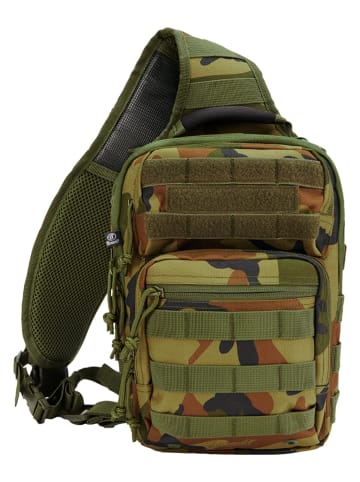 Brandit Crossbody Bag in olive camo
