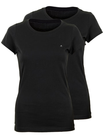 Replay T-Shirt Basic T-Shirt Jersey Rundhals 2er Pack in Weiß