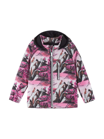 Reima Softshell Jacke " Moomin Vantti " in Rose pink