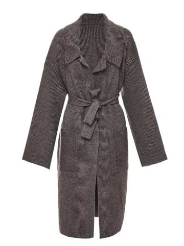 RISA Damen Strickjacke in Dunkelgrau