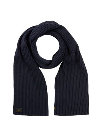 Camel Active Schal aus Baumwoll-Mix in Navyblau