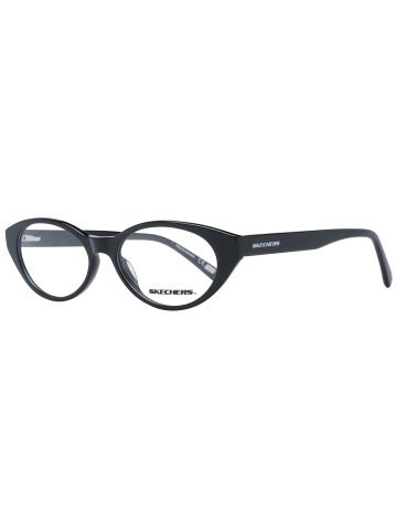 Skechers Frauen Optische Fassungen Oval Schwarz