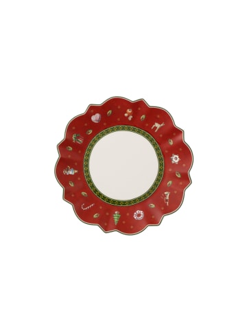 Villeroy & Boch Brotteller Toy's Delight in Rot ø 17,9 cm in rot