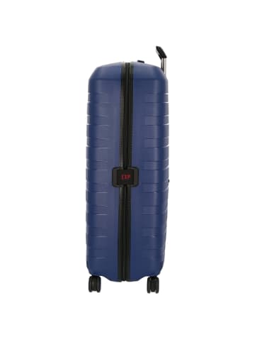 Roncato Box 4.0 - 4-Rollen-Trolley L 78 cm erw. (nero) in navy