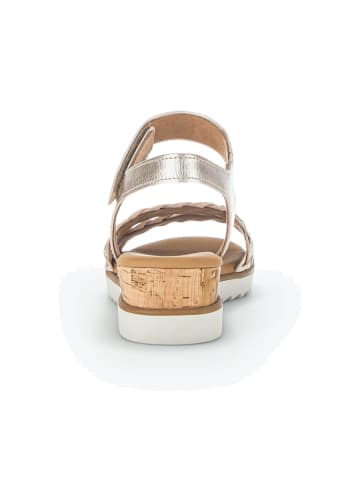 Gabor Comfort Keilsandaletten in Gold