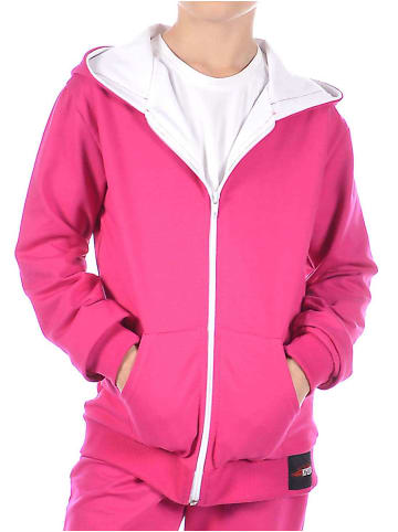 Kmisso Sweatjacke in Pink