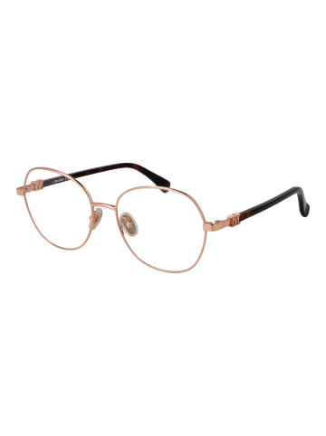 Max Mara Frauen Optische Fassungen Rund Rose Gold
