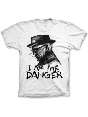 Breaking Bad T-Shirt "I Am The Danger Big Tall T-Shirt" in Weiß