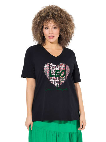 Ulla Popken Shirt in schwarz