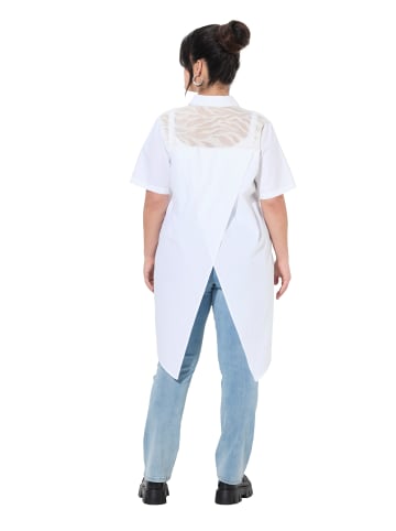 Angel of Style Hemdbluse in schneeweiß