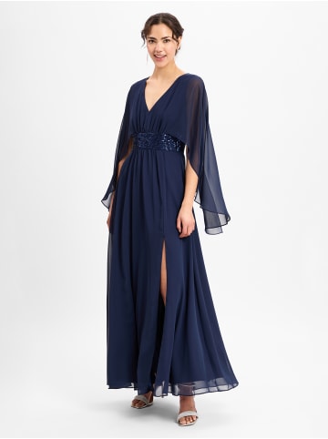 SWING Abendkleid in marine - 0001
