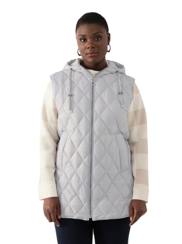 Ulla Popken Weste in graubeige