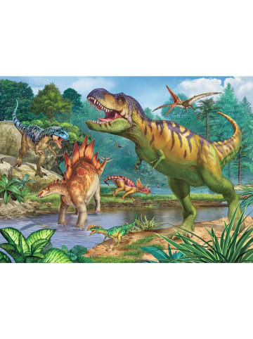 Ravensburger Puzzle 100 Teile Welt der Dinosaurier Ab 6 Jahre in bunt