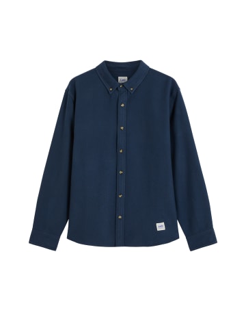 Lee Langarmhemd Workwear Button Down in Insignia Blue