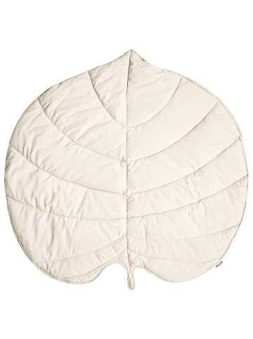 Beliani Krabbelmatte EOLIA in Weiß - (W) 110 x (H) 3 x (L) 110 cm