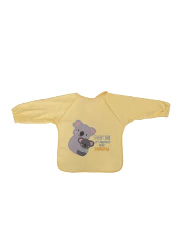 BABY CARE Babylätzchen 1026027 Langarm in gelb