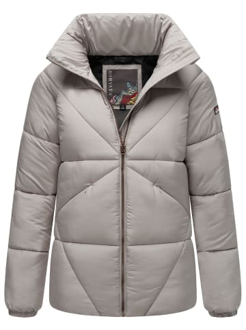 Navahoo Steppjacke Schokolinaa 14 in Light Grey