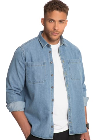 STHUGE Hemd in blue denim