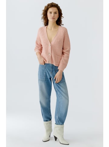 Oui Strickjacke LAFONYA in dusty rose