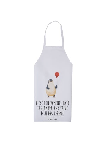Mr. & Mrs. Panda Vorbinder Pinguin Luftballon mit Spruch in Weiß