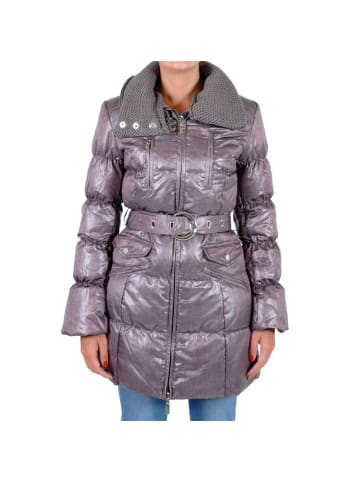 Galerie Chic Lange Daunenjacke Braun