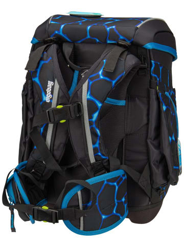 Ergobag Schulranzen cubo Set COLOR FLASH in Bärassic Garden