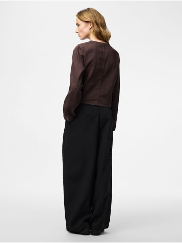 Pieces Wickelbluse in Hot Fudge