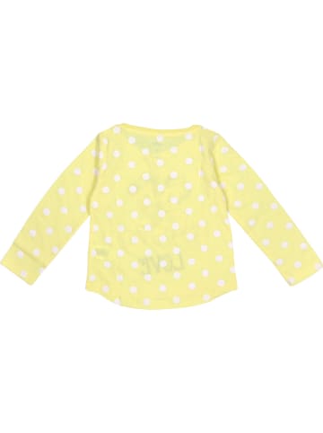 Disney Langarmshirt Mickey & Minnie in gelb