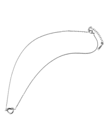 Adeliás Damen Halskette mit Anhänger – aus Edelstahl in silber
