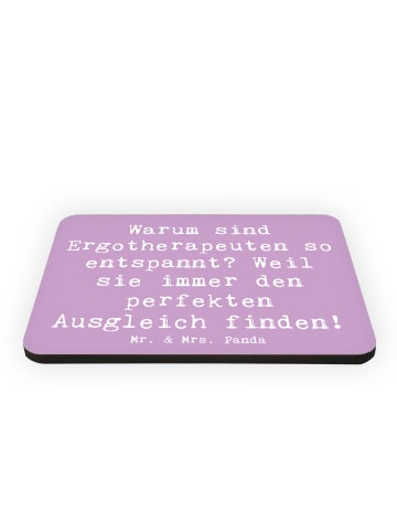 Mr. & Mrs. Panda Kühlschrankmagnet Spruch Ergotherapeutin Balanc... in Lavendeltraum