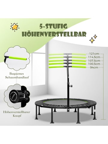 COSTWAY φ117cm Mini Trampolin in Grün