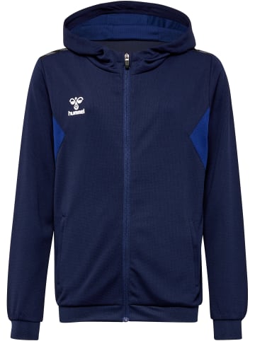 Hummel Reißverschlussjacke Hmlauthentic Pl Zip Hoodie Kids in MARINE