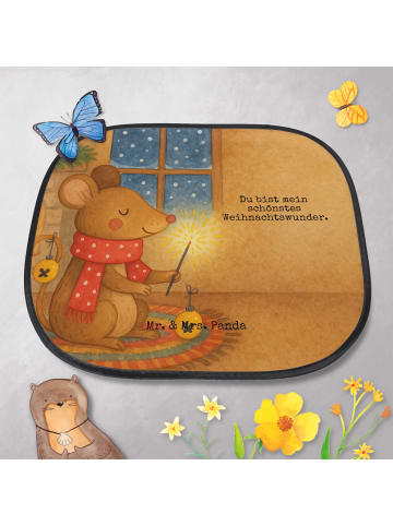 Mr. & Mrs. Panda pkw sonnenschutz Maus Weihnachten Design mit Sp... in Weiß