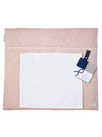 nordic coast company Wickelauflage 70x80 cm. Universalgröße. waschbar mit Wechselhandtuch extra dick