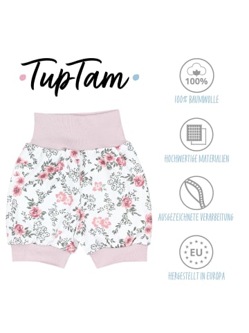 TupTam 5er- Set Sommershorts in rosa/grau