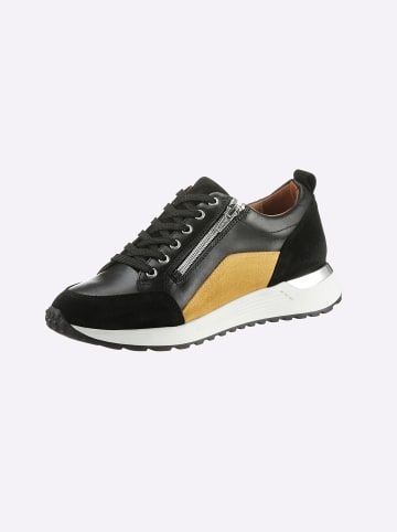 Heine Sneaker in schwarz-gelb
