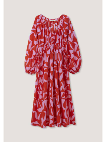Hessnatur Kleid Midi Oversize in rot