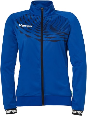 Kempa Trainingsjacke "Wave 26 Poly Jacket Women" in Blau