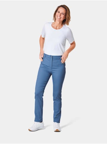 GOLDNER Hose Anna in jeansblau