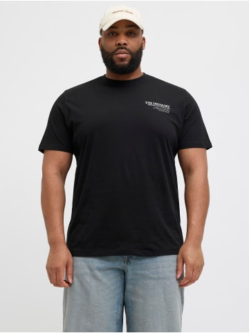 JACK & JONES PLUS T-shirt in Black