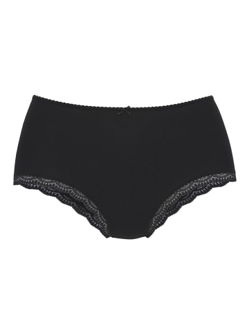 LASCANA Taillenslip in schwarz