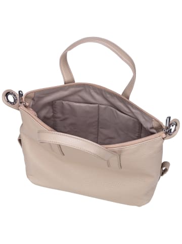 Mandarina Duck Handtasche Mellow Leather Bauletto FZT56 in Warm Taupe