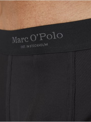 Marc O'Polo Retro Boxer Iconic Rib in Schwarz