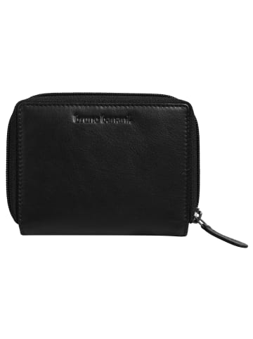 Bruno Banani Geldbörse echt Leder in schwarz