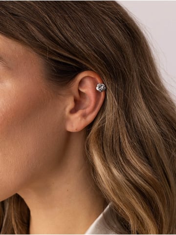 PURELEI Earcuff Flower Silber