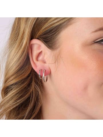 Lucardi 925 Silber Ohrringe