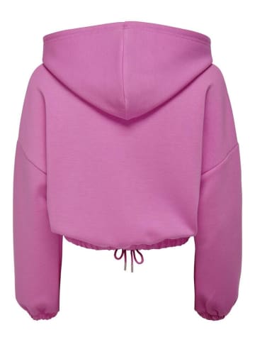 ONLY Sweatshirt in Super Pink