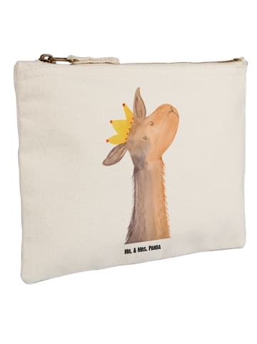 Mr. & Mrs. Panda Stifteetui Lamakopf König ohne Spruch in Weiß